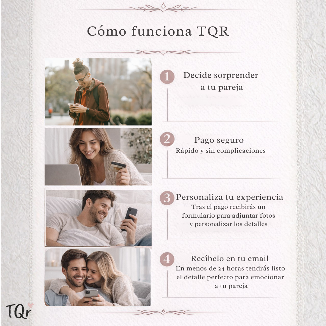 Regalo "Descúbrelo" TQr  Personalizado