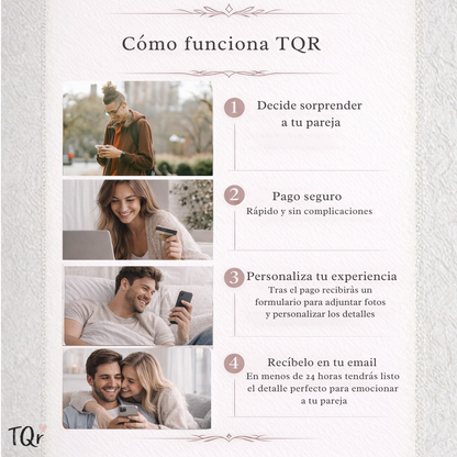 Regalo "Descúbrelo" TQr  Personalizado