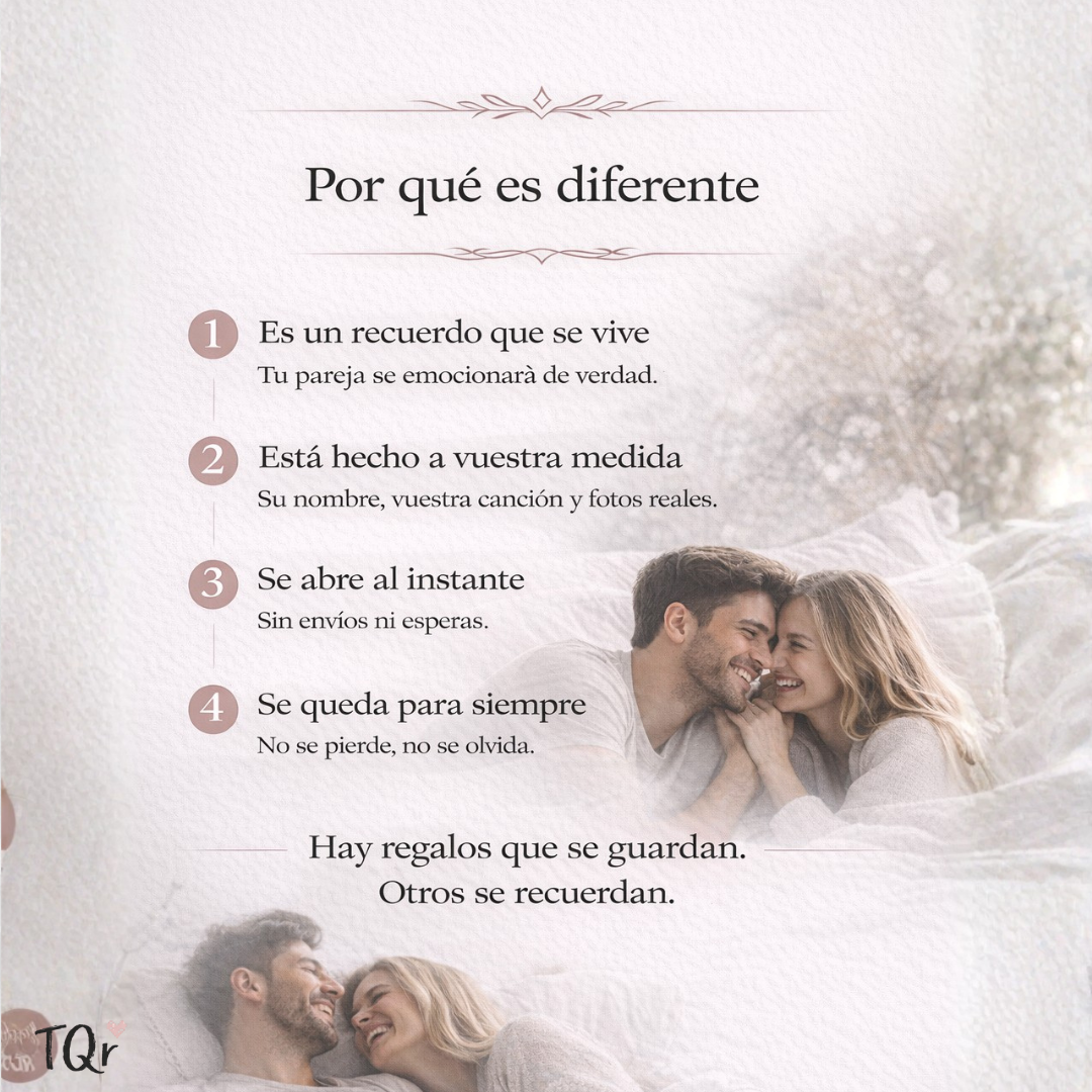 Regalo "Descúbrelo" TQr  Personalizado