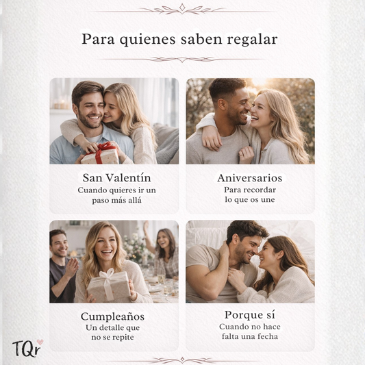 Regalo "Descúbrelo" TQr  Personalizado